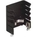AAVID THERMALLOY Heatsink for Discrete Semiconductor Packages Black Anodised Aluminium 13.4K/W Thermal 534202B02853G