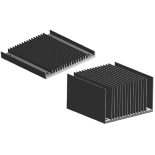 AAVID THERMALLOY Heatsink for 1/2 Brick DC/DC Converter 0.6°C/W Thermal Resistance 11.4 mm Height 60.96 mm 241204B91200G