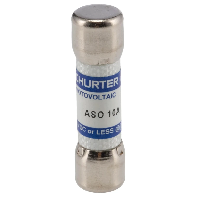 Schurter 10A F Melamine Cartridge Fuse, 10 x 38 mm, 1kV dc, ASO 10.3x38 Series 0090.0010