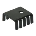 AAVID THERMALLOY TO-220 Packages Heatsink, Black Anodised Finish, 24°C/W Thermal Resistance, 19mm x 20mm x 8.8mm ML7G