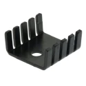 AAVID THERMALLOY TO-220 Packages Heatsink, Black Anodised Finish, 24°C/W Thermal Resistance, 19mm x 20mm x 8.8mm ML7G