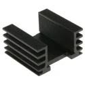 Aavid Thermalloy Heatsink TO-220 or TO-218 Package Black Anodised 8.5°C/W Thermal Resistance ML33