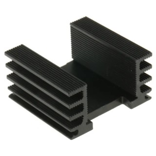 Aavid Thermalloy Heatsink TO-220 or TO-218 Package Black Anodised 8.5°C/W Thermal Resistance ML33