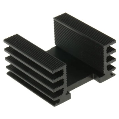 Aavid Thermalloy Heatsink TO-220 or TO-218 Package Black Anodised 8.5°C/W Thermal Resistance ML33