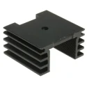 Aavid Thermalloy Heatsink TO-220 or TO-218 Package Black Anodised 8.5°C/W Thermal Resistance ML33