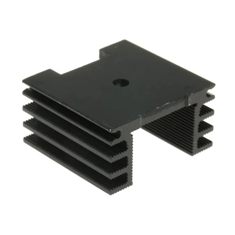 Aavid Thermalloy Heatsink TO-220 or TO-218 Package Black Anodised 8.5°C/W Thermal Resistance ML33