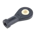 Igus M5 Female Igumid G Rod End with 5mm Bore, Metric Thread, Static Load 650N EBRM-05