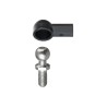 Igus Angled Ball & Socket Joint Metric Thread M6, 10mm Ball Diameter Polymer Right Hand Thread WGRM-06-LC-MS