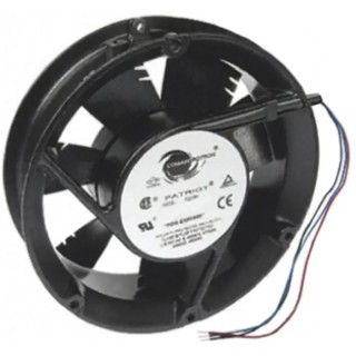 COMAIR ROTRON Enviro Series Axial Fan, 24V DC, 24W Power Consumption, 399 m³/h Air Flow, 3350 RPM, Ball PQ24B7-E2 19039032A