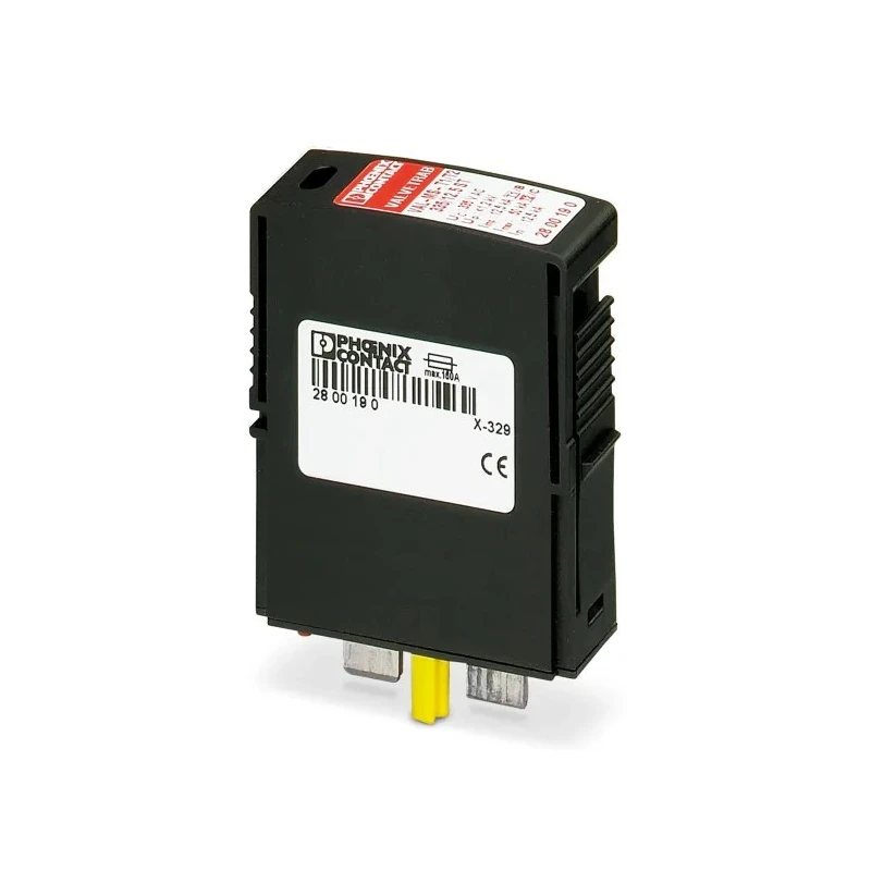 Phoenix Contact Industrial Surge Protector 50 kA, 240 V AC, DIN Rail Mount 2800190