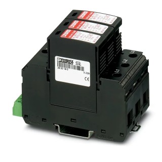 Phoenix Contact 3 Phase Surge Protector 50 kA 250 V ac DIN Rail 2800188