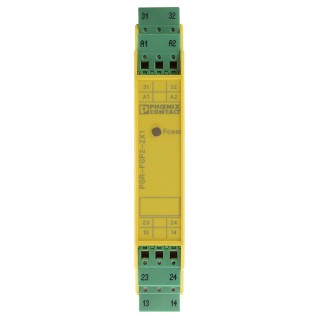 Phoenix Contact 24V dc Coupling Relay with 3 Safety Contacts PSR-SPP-24DC/FSP2/2X1/1X2 FSP2