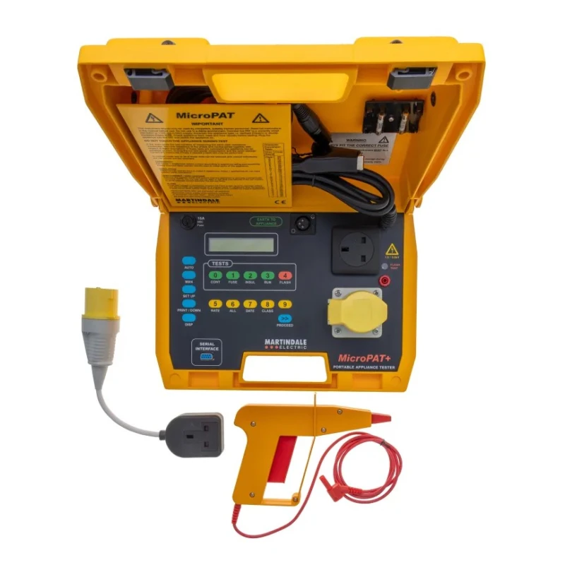Martindale Computerised PAT Tester MPATPLUS, Class II and Class I Test Type, Automatic & Manual, IEC 1010 Standard MPATPLUS