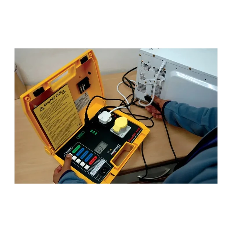 Martindale Dual Voltage PAT Tester Manual Test Class II Class I Flash Test IEC 1010 EPAT2100
