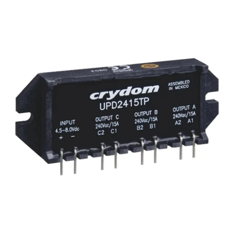 Crydom  UPD24TP Series Solid State Relay, 15A Load, PCB Mount, 280 Vrms Load, 8V DC Control