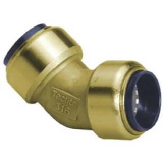 Pegler Yorkshire Brass Pipe Fitting Compression Elbow Female BSP 15 mm to Female Metric 15 mm 65535