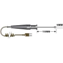 RS PRO Immersion Surface Temperature Probe 110 mm Length 10 mm Diameter 250 °C Max 712-8206