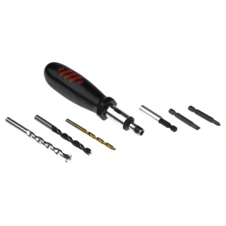 RS PRO 99-Piece Twist Drill Bit Set for Multi-Material, 1.5 mm to 10 mm, High Speed Steel, Comprehensive Storage 712-8212