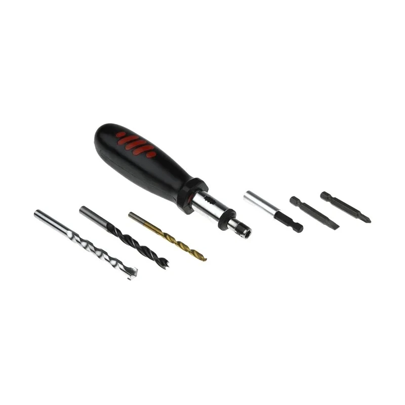 RS PRO 99-Piece Twist Drill Bit Set for Multi-Material, 1.5 mm to 10 mm, High Speed Steel, Comprehensive Storage 712-8212