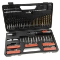RS PRO 99-Piece Twist Drill Bit Set for Multi-Material, 1.5 mm to 10 mm, High Speed Steel, Comprehensive Storage 712-8212