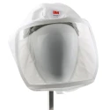 3M Head Cover Size M/L, Series S133L, White, Integrated Head Suspension, Compliant to EN 12941 and 3M S133L Soft Head Top