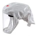 3M Head Cover Size M/L, Series S133L, White, Integrated Head Suspension, Compliant to EN 12941 and 3M S133L Soft Head Top
