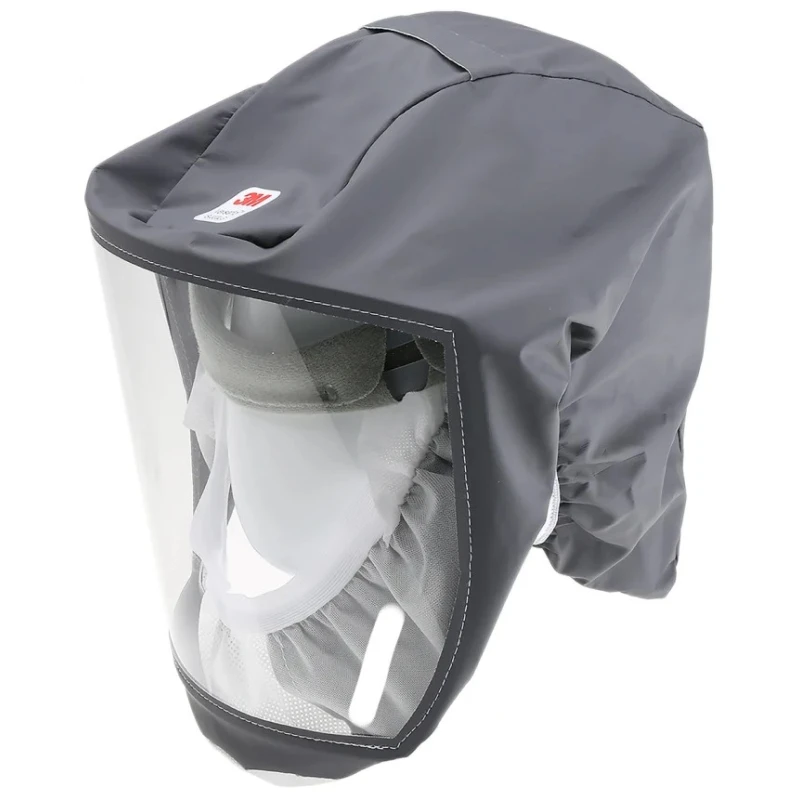 3M Versaflo S-333LG Series Visor Head Cover Grey Polypropylene Coated Non-Woven Medium/Large Size 3M S333LG Soft Head Top