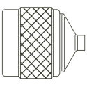 TE Connectivity N Series Coaxial Connector Cable Male N Connector, 50 Ω, Straight Body Solder 1057088-1