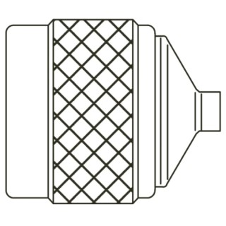 TE Connectivity N Series Coaxial Connector Cable Male N Connector, 50 Ω, Straight Body Solder 1057088-1