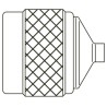 TE Connectivity N Series Coaxial Connector Cable Male N Connector, 50 Ω, Straight Body Solder 1057088-1