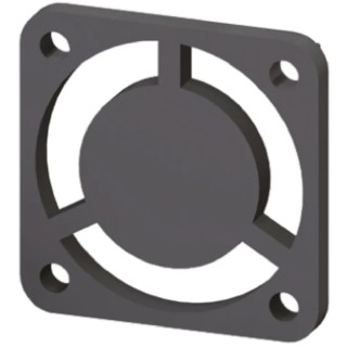 Essentra Fibreglass Reinforced Nylon Finger Guard for 40 mm Fans with 32.2 mm Hole Spacing RFG-040-T