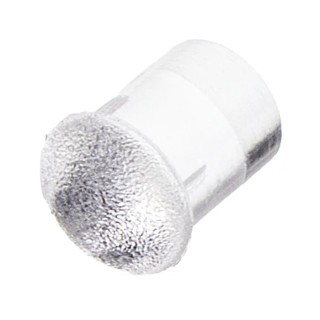 Bivar Panel Mount 1-Way Straight Rigid LED Light Pipe Clear Lens 3 mm Length 4mm PLP2-125