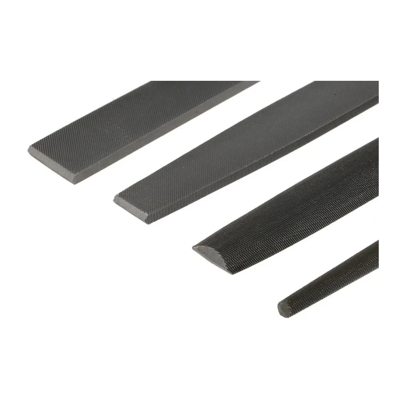 RS PRO 12 Inch 4 Piece Second Cut Engineers File Set with Ergonomic Handles 146-7308