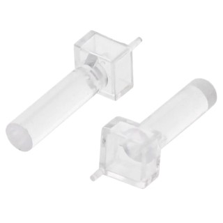 Bivar Surface Mount Rigid LED Light Pipe 3 mm Diameter, 15.4 mm Length VLP-550-F