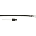 Bivar Flexible PCB Mount 1-Way Straight LED Light Pipe, 7 mm Diameter, 154 mm Length, Red LED Included FLP25V6.0-SUR