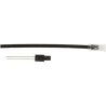 Bivar Flexible PCB Mount 1-Way Straight LED Light Pipe, 7 mm Diameter, 154 mm Length, Red LED Included FLP25V6.0-SUR