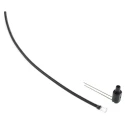 Bivar PCB 1-Way Straight Flexible LED Light Pipe Clear, Green, Red, 3 mm LED Included FLPR6.0-BC