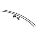 Bivar PCB 1-Way Straight Flexible LED Light Pipe Clear 6 x 4 mm SMFLP6.0