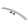 Bivar PCB 1-Way Straight Flexible LED Light Pipe Clear 6 x 4 mm SMFLP6.0