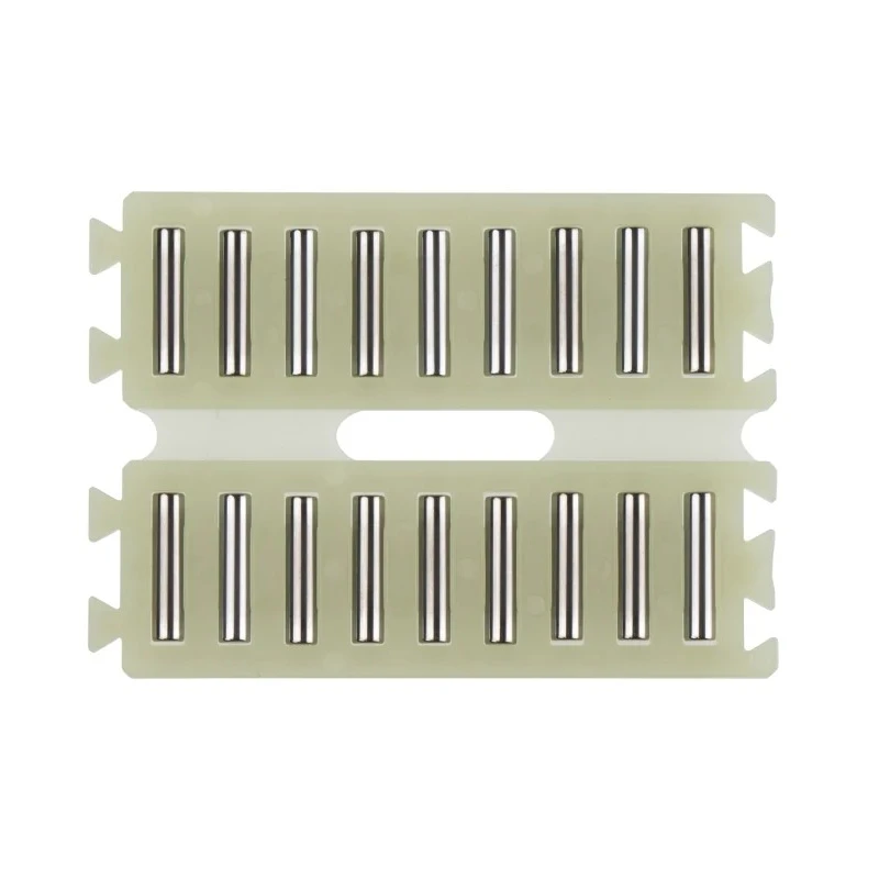 INA Double Flat Cage Assembly, 3 mm Roller Diameter, Assembly Width 45 mm, Double, Closed End FF3045-ZW-0-2