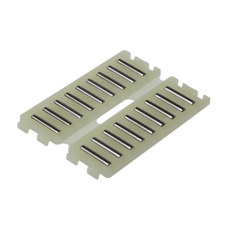 INA Double Flat Cage Assembly, 3 mm Roller Diameter, Assembly Width 45 mm, Double, Closed End FF3045-ZW-0-2
