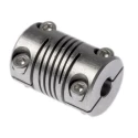 Huco Precision Stainless Steel Multi-Beam Clamp Flexible Coupler 1 Nm Torque Rating 721.13.1818