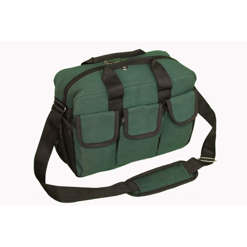 pahal-canvas-green-heavy-duty-tool-bag-made-of-tarpaulin-cloth-for-tools-of-electrician-all-technician-plumber-16-pockets-60703