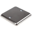 MK Electric White Stainless Steel 1 Gang Blanking Plate K3330BSS