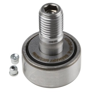 INA Stud Cam Follower with 12mm Bore Diameter and 30mm Roller Diameter KRV30-PP-A