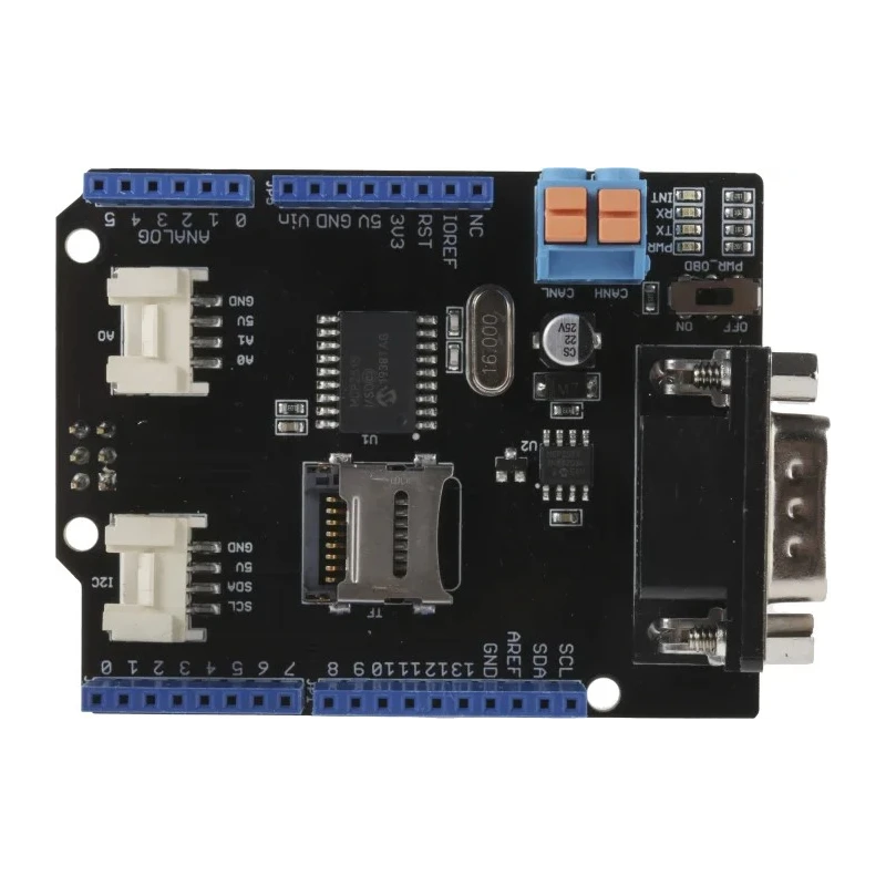 Seeed Studio Arduino Compatible CAN-BUS Shield Module with MCP2515 Controller and MCP2551 Transceiver V2 103030215