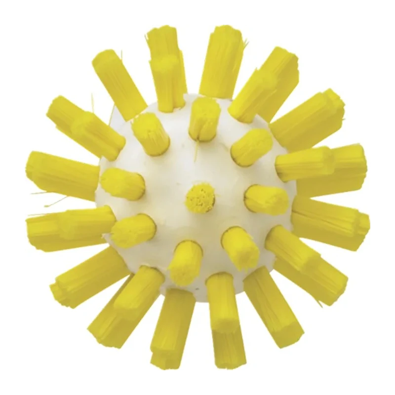 Vikan Yellow Bottle Brush, 10 mm Bristle Length x 140 mm Overall Length x 50 mm Brush Diameter 5380506
