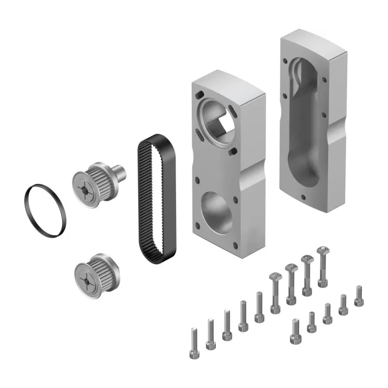 Festo Mounting Equipment for Electric Drives IP40 Ambient -10 to 60°C Transferable Torque 3Nm EAMM-U-60-S48-57A-91