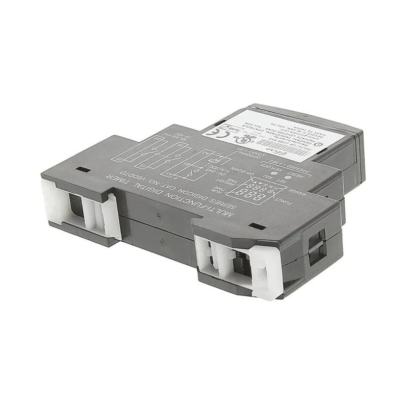GIC Series DIN Rail Multifunction Timer Relay, 1-Contact, 240 V dc, 24 V/240 V ac, 0.1 s to 999 h V0DDT