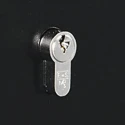 Securikey Galvanised Steel Mailbox 550 mm x 380 mm x 140 mm with Euro Profile Cylinder Security Deadlock BSPBHS550PHZCYL